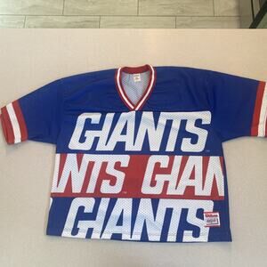 Vintage New York Giants Wilson Cropped Football Jersey - Size Extra Large / XL